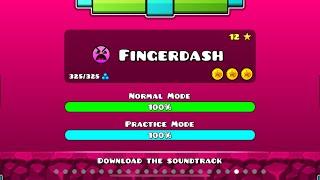 Geometry Dash | Fingerdash | 100% Complete! | Daniel’s doodles