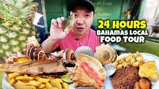 24 HOUR Bahamas Traditional Food & CONCH Tour in Nassau Bahamas