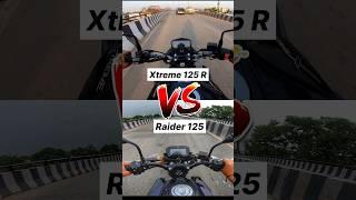 Hero Xtreme 125R VS TVS Raider 125  #shorts #tvsraider