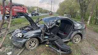 Russia: Driver dies the day before her birthday after colliding with a pole