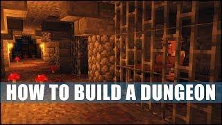 How To Build A Castle Dungeon - Minecraft