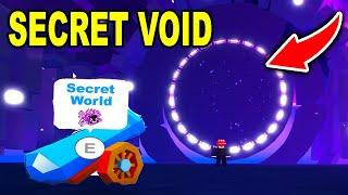 PORTAL LEADS to *SECRET* VOID AREA in Pet Simulator X!