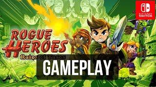 Rogue Heroes: Ruins of Tasos | Nintendo Switch Demo gameplay