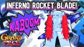 [GPO] IS INFERNO ROCKET BLADE GOOD FOR BATTLE ROYALE? 10K+ DAMAGE GAME!