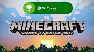 Minecraft Windows 10 Edition / PE - Achievement Gameplay / Guide