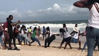 Beach time at the Miss Ideal Nigeria 2020