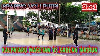 Sparing Voli Putri || Kalpataru Magetan Vs Gareno Madiun (Set 1)