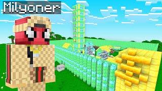 1000$ MİLYONER KÖY  - Minecraft