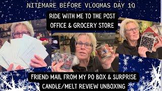 Ride with Me Vlog!  BONUS: PO Box &  Surprise Unboxing Rise & Pine Candle and Melts!