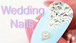  ::  Wedding Nails ::  Nailart by Natalia