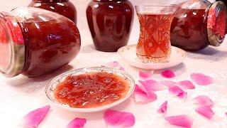Qızıl Gül Mürəbbəsi Necə Hazırlanır  Gül Mürəbbəsinin Əsl Resepti