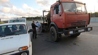 Спасаем Камаз 6х6, разведка трассы для OffroadSPB