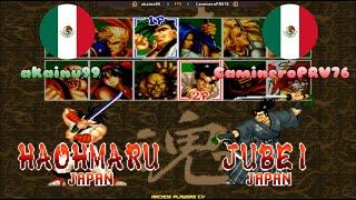 Samurai Shodown  akainu99 (Mexico) vs CamineroPRV76 (Mexico) samsho