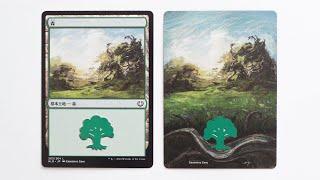 MTG Altered Art - Forest of Kaladesh(Time-lapse version)