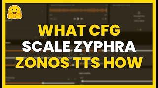 WHAT IS the CFG SCALE in ZYPHRA ZONOS TTS and HOW TO USE IT