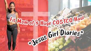 High Protein Large Family Costco Haul | Christian Living | Realistic Day in the Life as a SAHM of 5