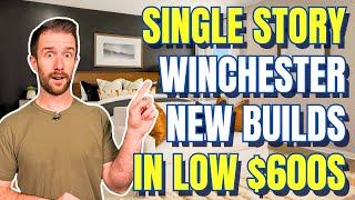 Single Story New Construction Homes With No HOA in the Low $600s 