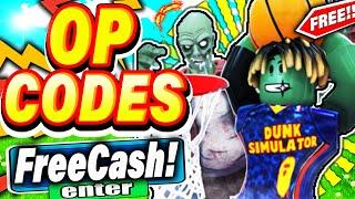 ALL NEW FREE *SUPER UPDATE* CODES in DUNKING SIMULATOR! Roblox Dunking Simulator Codes (ROBLOX)