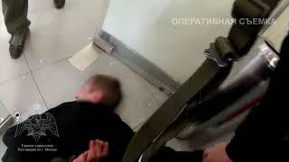 СОБР: Задержание захватившего заложников в банке