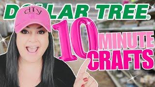 GENIUS  10 MINUTE Dollar Tree DIY Crafts