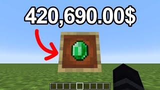 minecraft item prices in real life