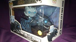 Funko pop Ride & GITD - Game of Thrones - Night King & Icy Viserion