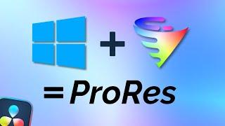 ProRes Exportieren unter Windows!? - DaVinci Resolve 19 Tutorial