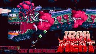 IRON MEAT - Fight a Giant Living Meat Train in a Superb Contra Inspired Shooter! (Big Meaty Update)