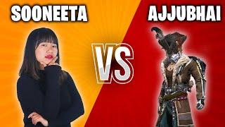 Sooneeta Vs Ajjubhai, Amit Bhai, Romeo & Munnabhai | Incredibly Overpower 4v4 | Free Fire