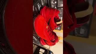 Up close look at my Nike Lebron 20 Liverpool aka Red Suede!  #sayitwityakickz