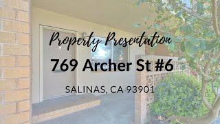 769 Archer St #6, Salinas, CA 93901 | For Sale | Condo | Low HOA Fees