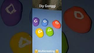 Easy DIY Gonggi🟢🟣🟡#shorts #youtubeshorts #shortvideo #diy#gonggi#@multicreating
