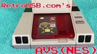 RetroUSB AVS Unboxing and First Play