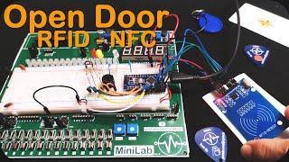 RFID NFC  door opener  Arduino  RC522