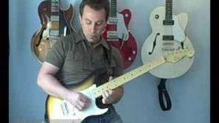 Texas Blues Shuffle in E-Flat  by Billy Penn 300Guitars.com