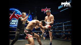 3 Knockdowns in 1 Minute at MAX Muay Thai Stadium