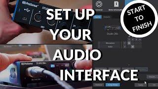 How to Set Up Your Audio Interface with Studio One | PreSonus