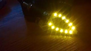 Как подключить светодиодные повороты на мотоцикл / Led повороты с Aliexpress