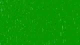 Green Screen Rain Effect