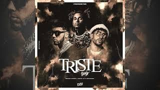 Triste Remix Official  - Anuel AA x Bad Bunny x BryantMyers (PROODBYNG)[Letra]