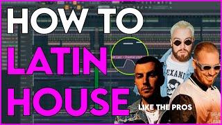 COMO HACER LATIN HOUSE | HOW TO LATIN TECH HOUSE | FL STUDIO TUTORIAL