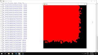 100000 blobs vs 1 core of processor w.r.t. FPS