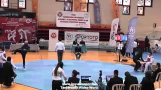 (4004) 55kg Yavuz Hansad Agoren vs Kemal Bugra Bulut (2016 Turkish Junior TKD Championships)