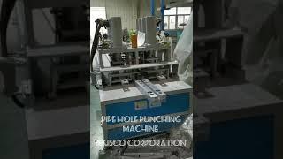 PIPE HOLE PUNCHING MACHINE  AXISCO CORPORATION
