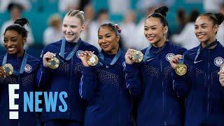 Paychecks REVEALED of Team USA Gold Medal Winners! | 2024 Olympics | E! News