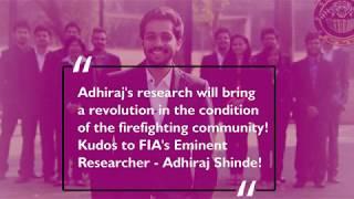Fravashi International Academy Alumnus | Adhiraj Shinde