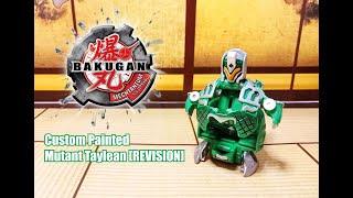 Revision of My Custom Painted Ventus Mutant Taylean (Bakugan Mechtanium Surge)