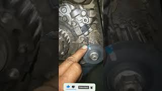 4G64  Mitsubishi timing belt installation.