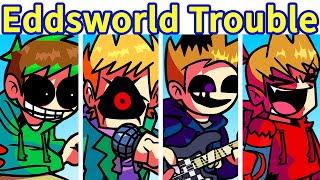 Friday Night Funkin:  Eddsworld's Trouble (Edd, Tom, Matt, Tord Sing Triple Trouble) - FNF Mod