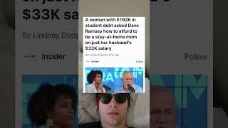 Woman In Major Debt Seeks Budget Advice From Dave Ramsey